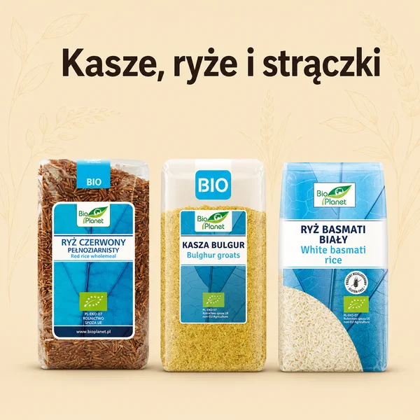 Kasze ryże i strączki