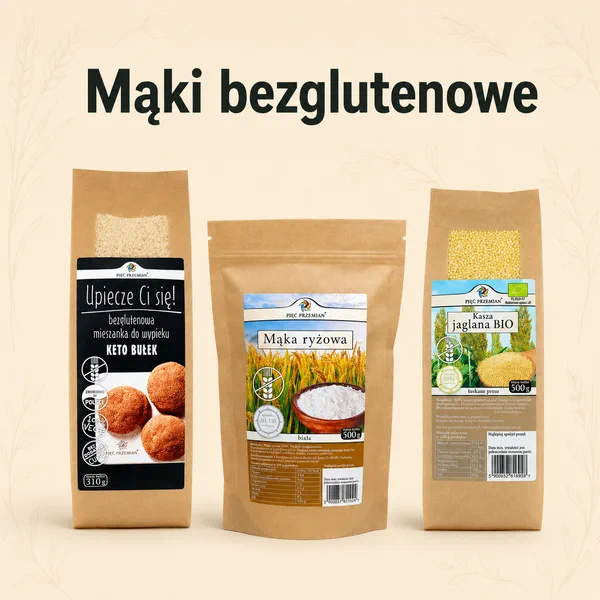 Mąki i kasze bezglutenowe