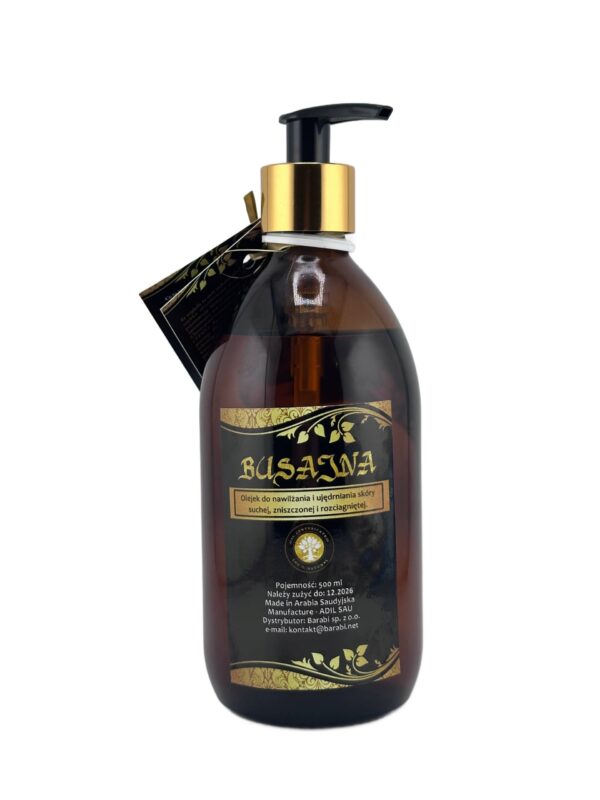 OLEJEK OLEJ BUSAJNA 500ml regenerujący eliksir do pielęgnacji suchej skóry - obrazek 8