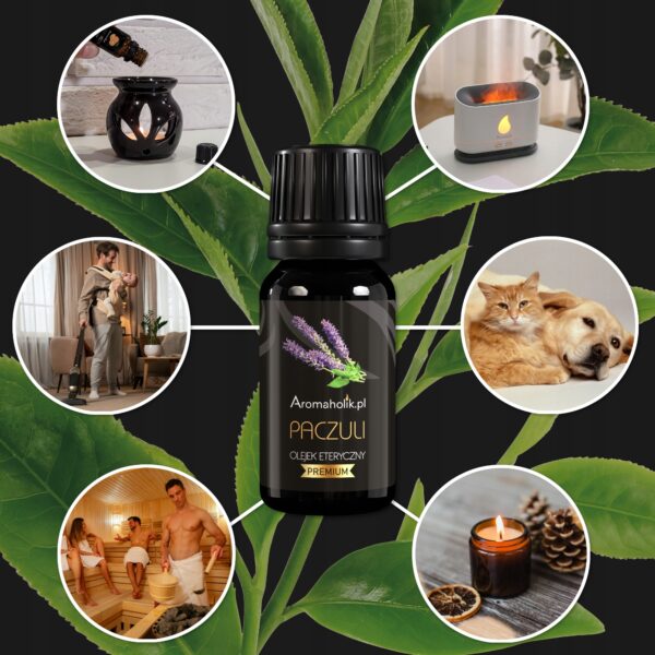 Naturalny Olejek Eteryczny PACZULI 10ml - Aromaholik - obrazek 2