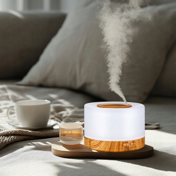 Nawilżacz Powietrza 5w1 - Dyfuzor , Aromaterapia, Lampka, Ogromna pojemność 700ml - obrazek 3