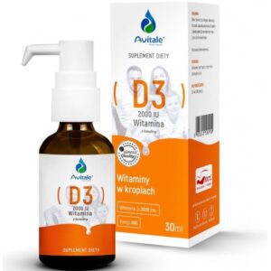 Avitale Witamina D3 - 2000IU - 30ml Medicaline