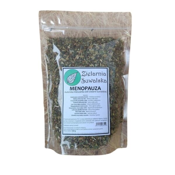 Menopauza 250g autorska mieszanka Zielarnia Suwalska