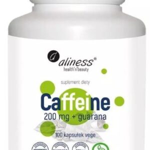 CAFFEINE 200mg+GUARANA 100kaps. ALINESS
