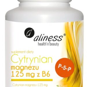 CYTRYNIAN MAGNEZU 125mg Z B6 100kaps. ALINESS