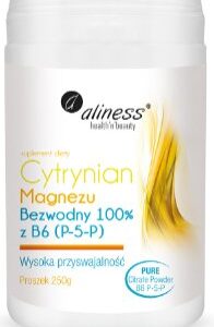 CYTRYNIAN MAGNEZU Z B6 250g PROSZEK ALINESS