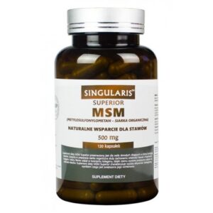 MSM 500mg 120kaps. SINGULARIS