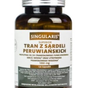 TRAN Z SARDELI PERUWIAŃSKICH 120kaps. SINGULARIS