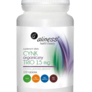 CYNK ORGANICZNY TRIO 15mg 100tabl. ALINESS