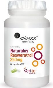 NATURALNY RESWERATROL 250mg 60kaps. ALINESS