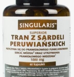 TRAN Z SARDELI PERUWIAŃSKICH 60kaps. SINGULARIS