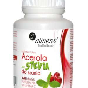 ACEROLA ZE STEVIĄ DO SSANIA 120tabl. ALINESS