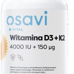 D3+K2 4000+150mcg 120kaps. OSAVI