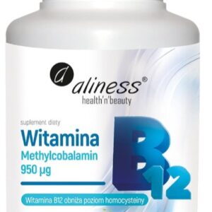 WITAMINA B12 ALINESS 100kaps 950ug VEGE