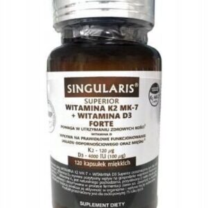WITAMINA K2 120+D3 4000 60kaps. SINGULARIS