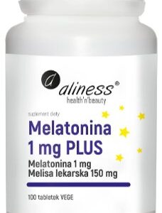 MELATONINA 1mg PLUS 100kaps. ALINESS