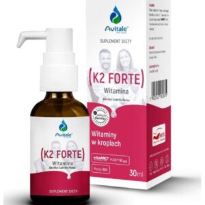 Avitale Witamina K2 FORTE - 50 mcg - 30ml Medicaline VitaMK7 PURE KROPLE