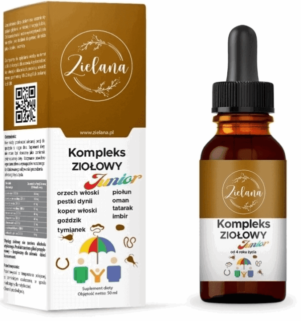 Kompleks Ziołowy Junior 50 ml Zielana