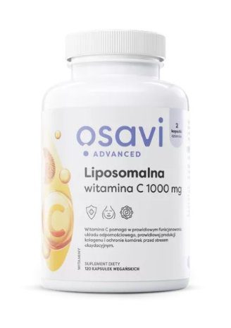 LIPOSOMALNA WITAMINA C 1000 mg 120 kaps. OSAVI