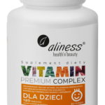 Vitamina Complex dla dzieci, 120 tabletek do ssania Aliness