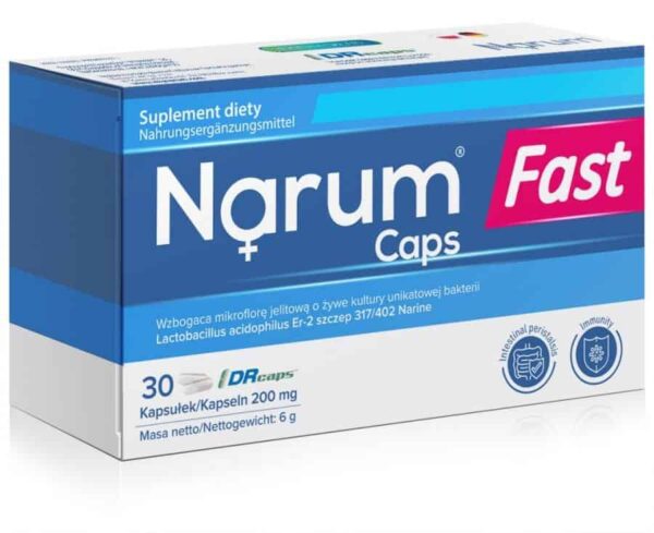 Narum Fast 200 mg kapsułki 30 sztuk