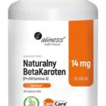 Naturalny Beta Karoten 15 mg 100 tabl. Aliness