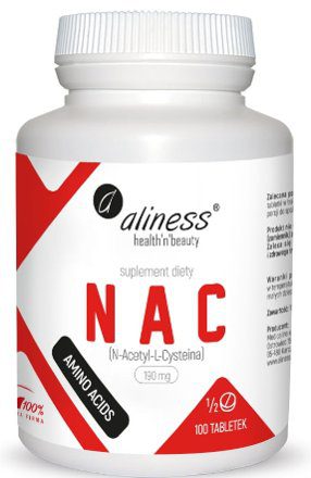 NAC 190 mg 100 tabl. Aliness