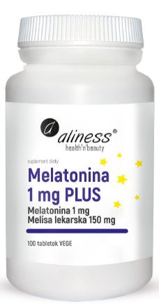 Melatonina 1 mg PLUS 100 kaps. ALINESS
