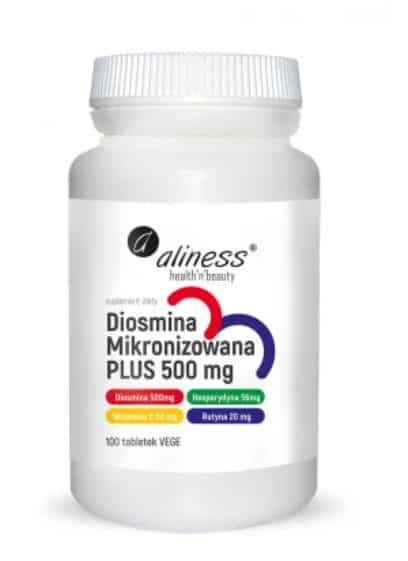 Diosmina Mikronizowana 100 tabl. Aliness