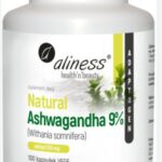 Ashwagandha Extract 570 mg 100 kaps. Vege Aliness
