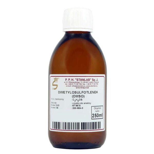 DMSO - Dimetylosulfotlenek 250 ml Stanlab
