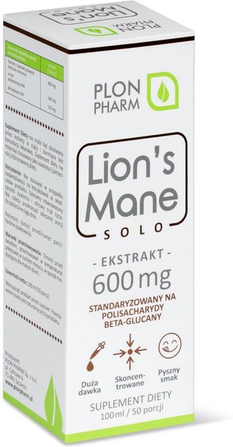 Lion’s Mane Solo 100 ml Plon Pharm