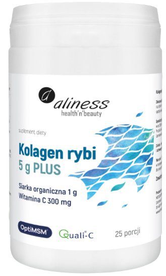 Kolagen Rybi 5 g PLUS 25 Porcji Aliness