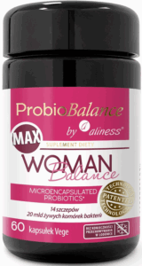 ProbioBALANCE MAX Woman Balance 20mld 60 kaps. Aline