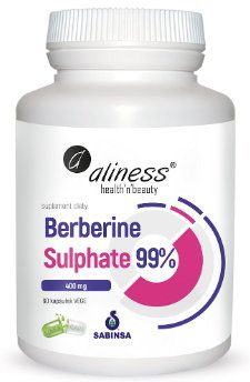 Berberine 400 mg 60 kaps. Aliness