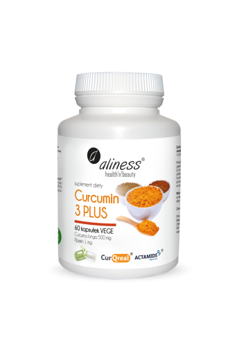 Curcumin Complex z Piperyną 500 mg 60 kaps. Aliness