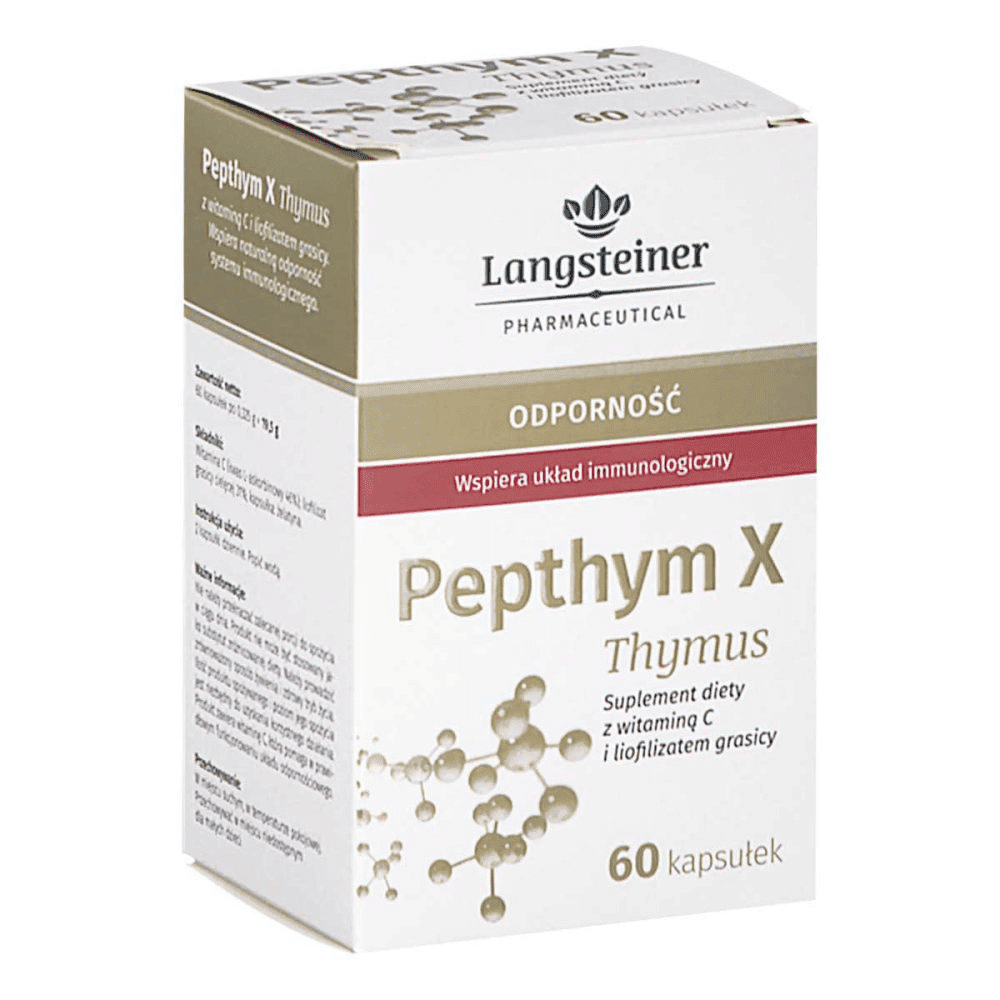 Pepthym X Thymus 60 kaps. Langsteiner