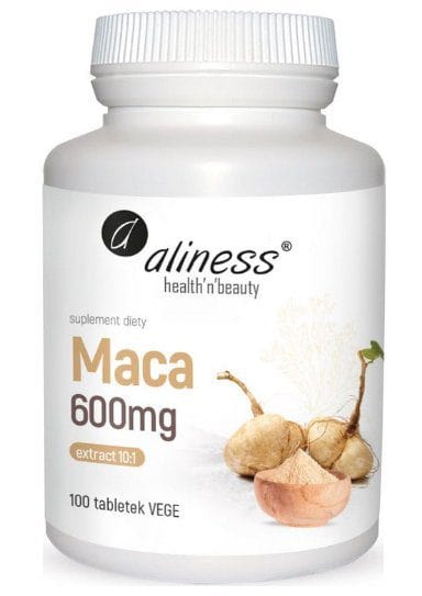 Maca Extrakt 10:1 600 mg 100 tabl. Aliness