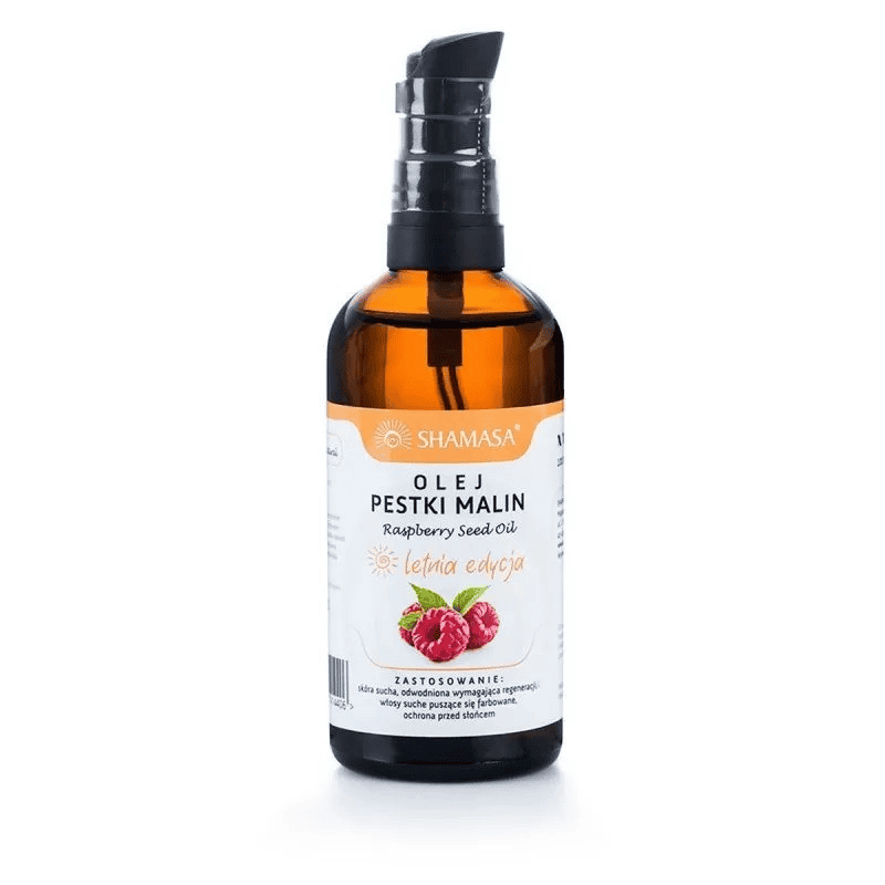 Olej z pestek malin 100 ml Shamasa