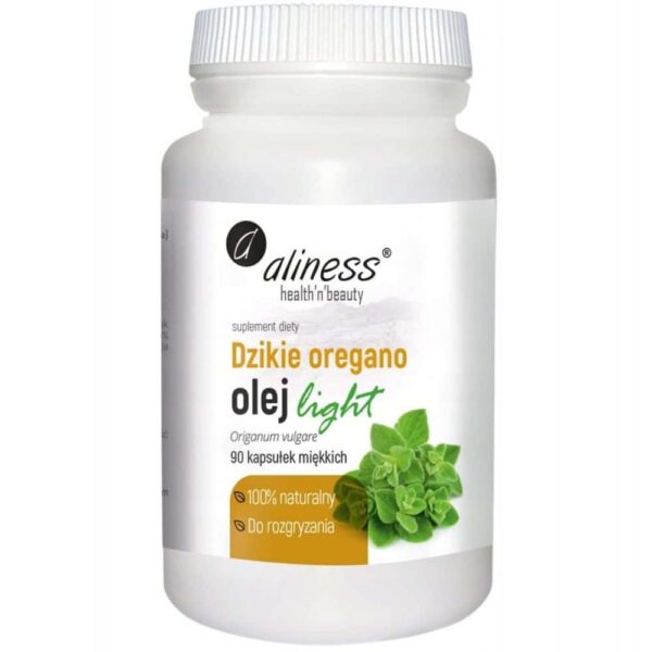 Dzikie Oregano light 90 kapsułek Aliness