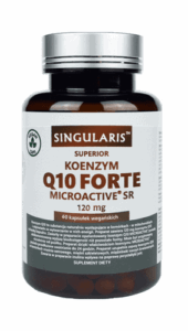KOENZYM Q10 FORTE 120 mg MICROACTIVE 60 kaps. SINGULA