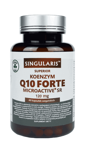 Koenzym Q10 FORTE 120 mg Microactive 60 kaps. Singula