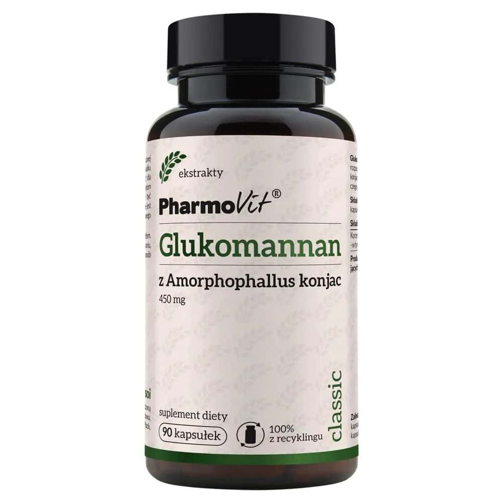 Glukomannan 450 mg 90 kaps. Pharmovit
