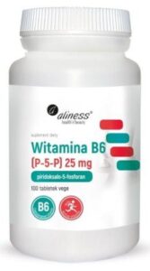 WITAMINA B6 25 mg 100 tabl. ALINESS