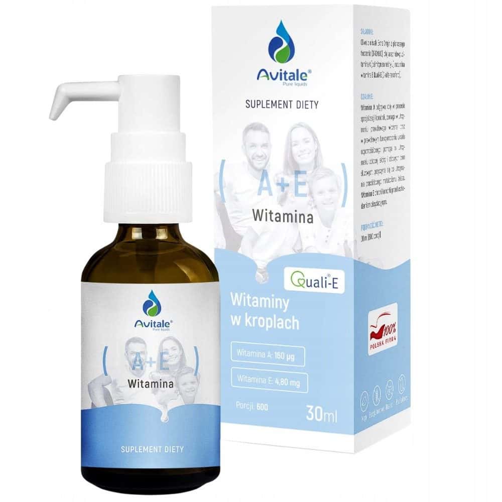 Witamina A + E QualiE 600 porcji Aliness Avitale