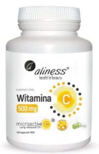 Witamina C 500 mg Microactive 100 kaps. Aliness