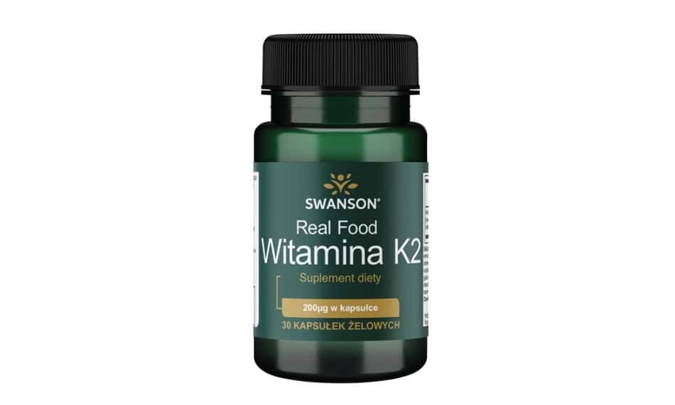 Witamina K2 naturalna 200 mcg 30 kaps. Swanson