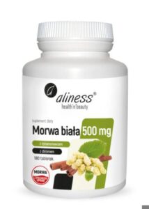 MORWA BIAŁA 500 mg 180 tabl. ALINESS