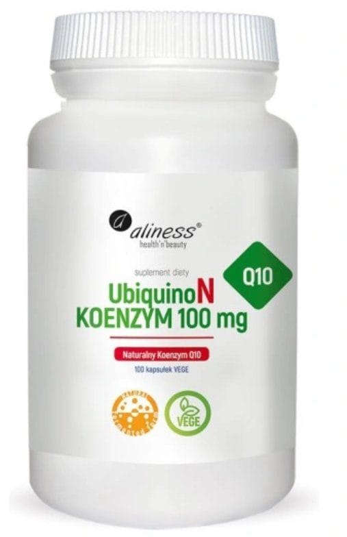 Ubiquinon Koenzym Q10 100 kaps. Aliness
