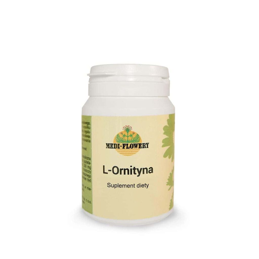 L-Ornityna 250 mg 60 kaps. MediFlowery